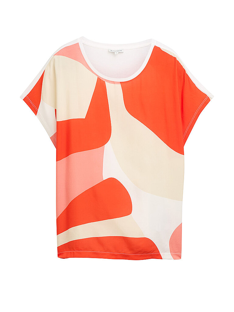 TOM TAILOR T-Shirt  orange   M damen